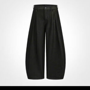 Quần jean nam ống rộng.